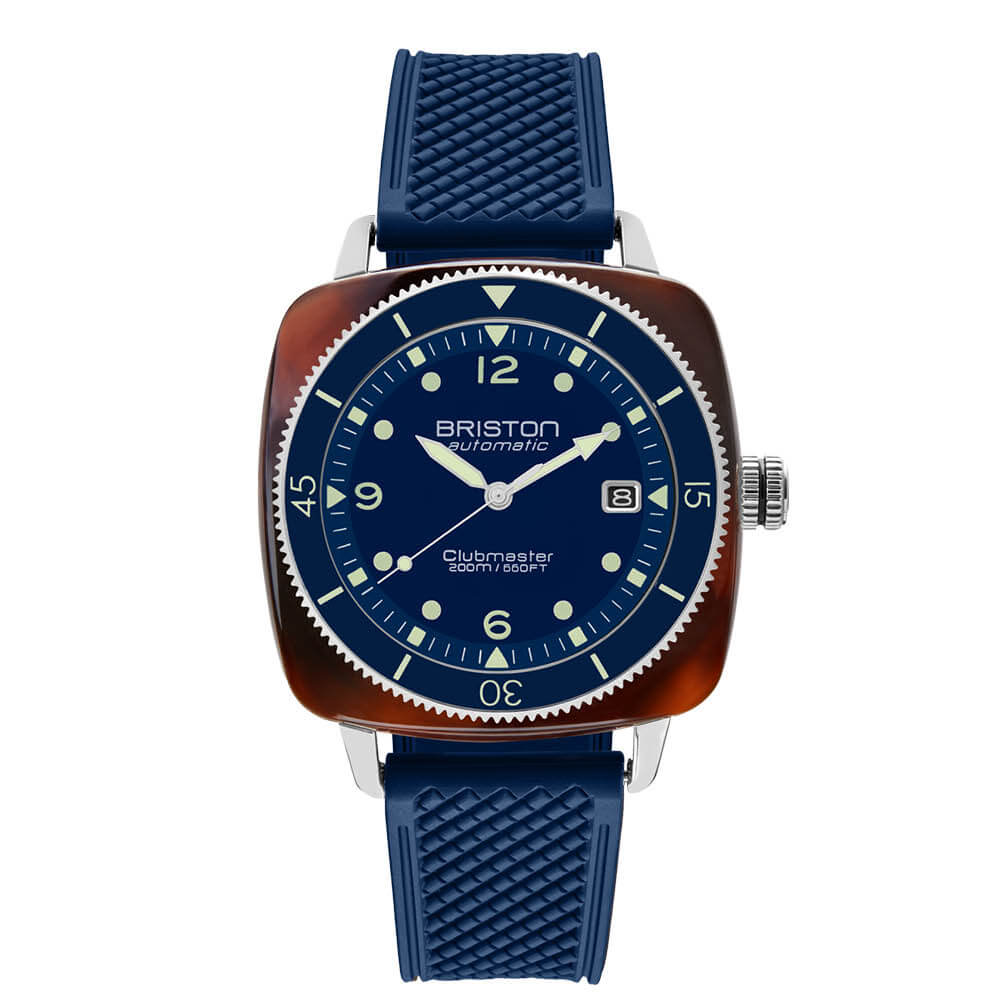briston-clubmaster-legend-diver-montre-automatique-40-mm-bleu-marine image 1