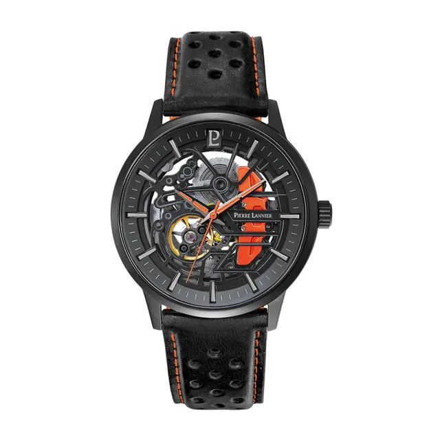 pierre-lannier-paddock-montre-automatique-43-mm-acier-inoxydable-5-atm-2 image 1
