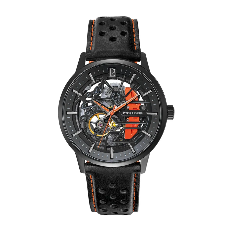 pierre-lannier-paddock-montre-automatique-43-mm-acier-inoxydable-5-atm-2 image 1