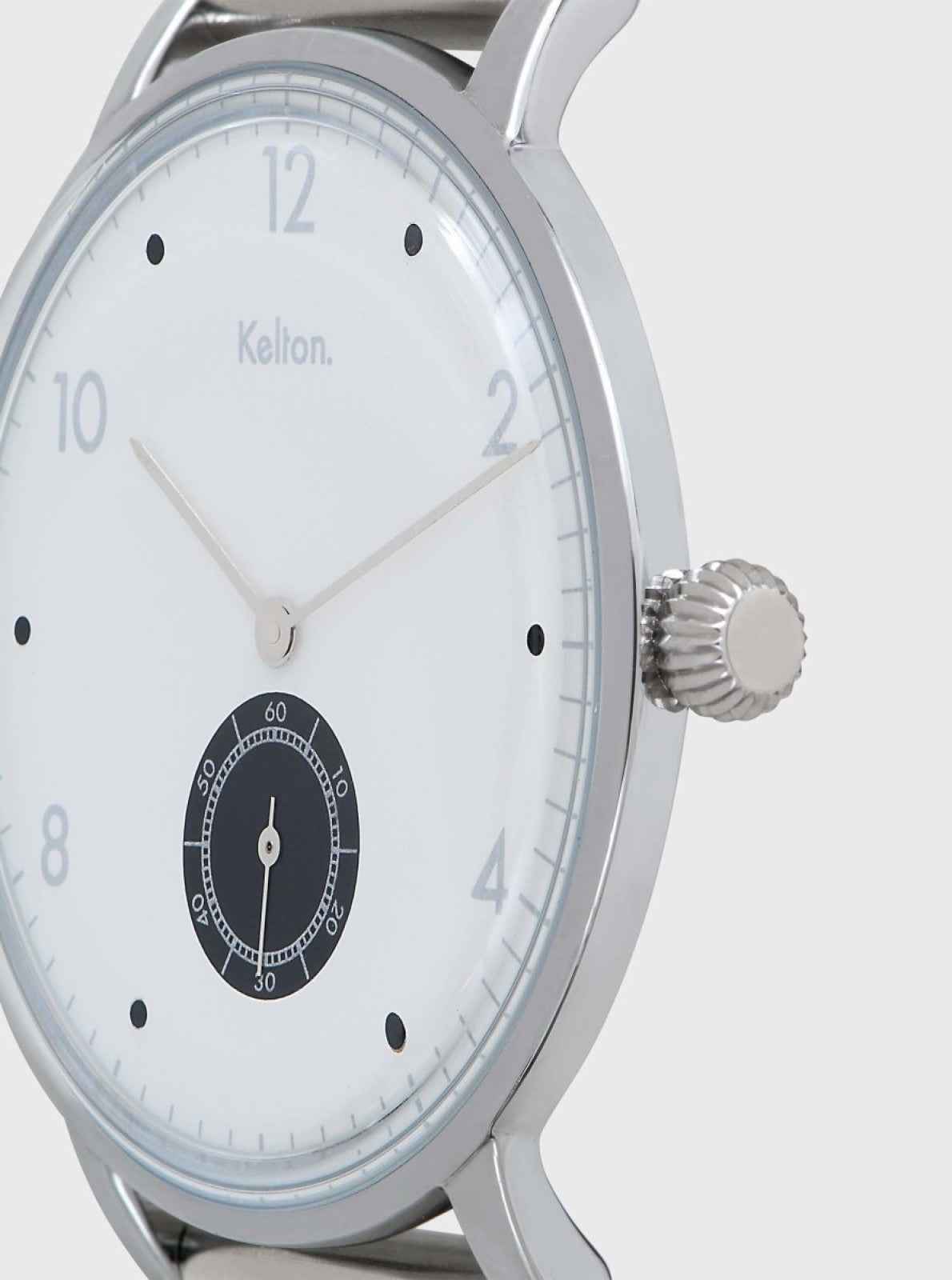 kelton-villa-silver-blanche-montre-femme-et-homme image 4