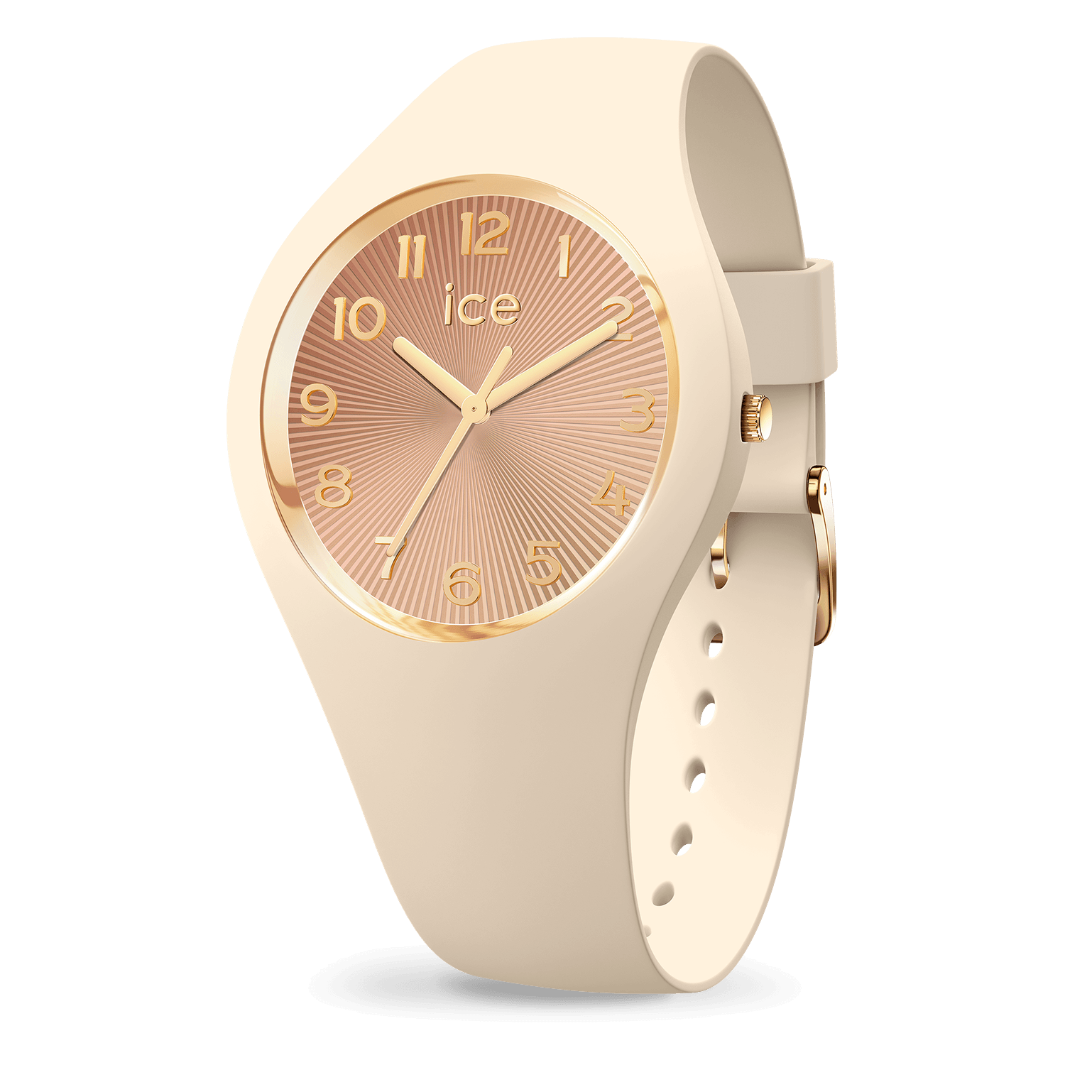 ice-watch-ice-champagne-almond-cappuccino-montre-femme-beige-cadran-champagne-do image 1