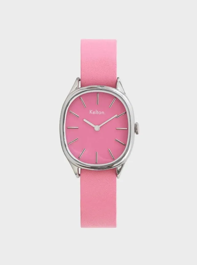 kelton-colorama-rose-montre-ovale-france image 1