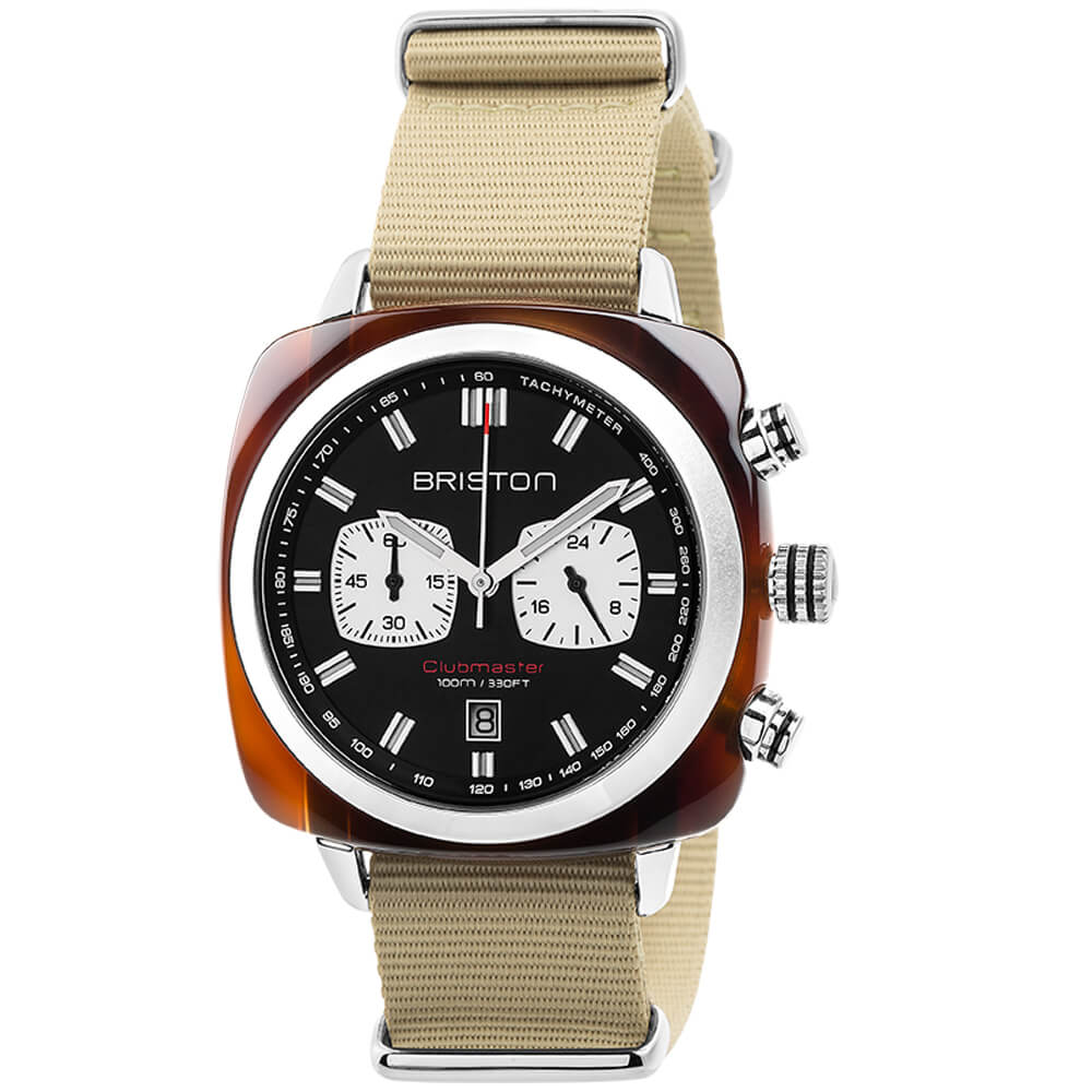 briston-clubmaster-sport-chrono-42-mm-noir image 1