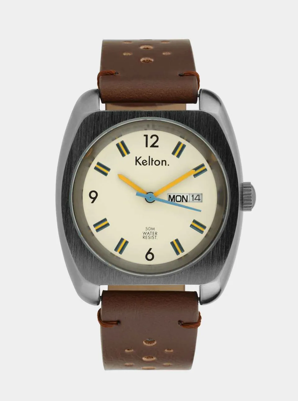 kelton-rc-22-montre-blanc-vintage-jour-date image 1