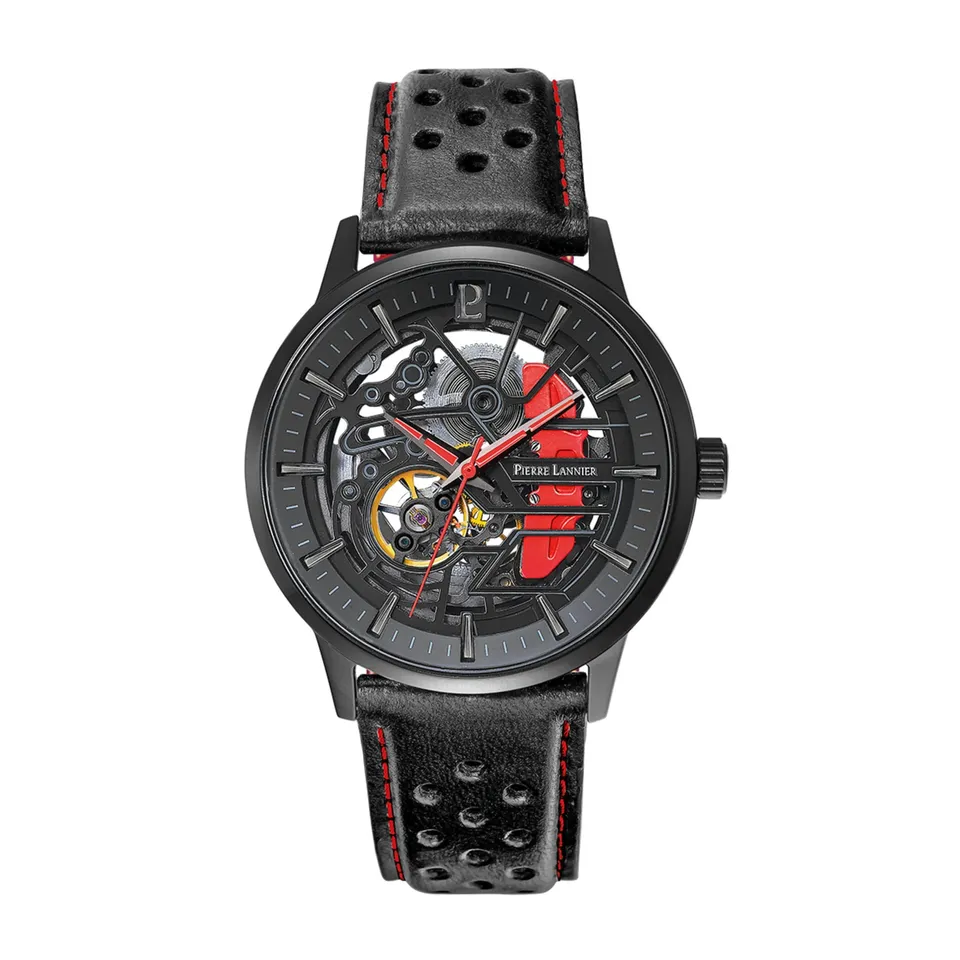 pierre-lannier-paddock-montre-homme-automatique-acier-inoxydable-43-mm-5-atm image 1