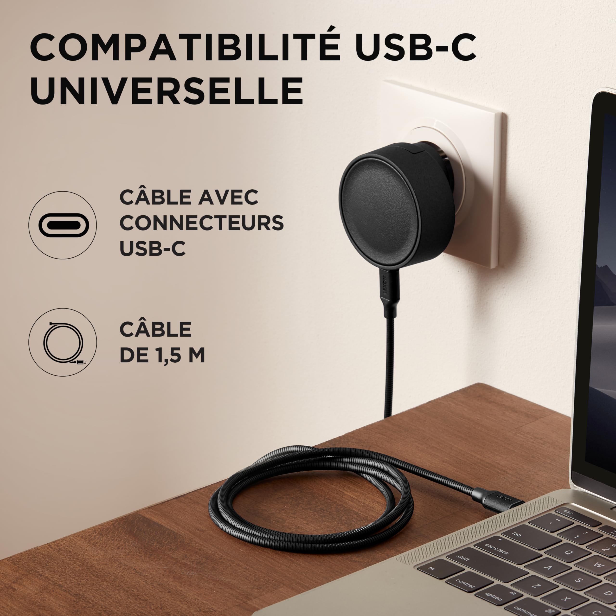 lexon-metali-c-c-ble-usb-c-100w-1-5-m-alu-poli image 2