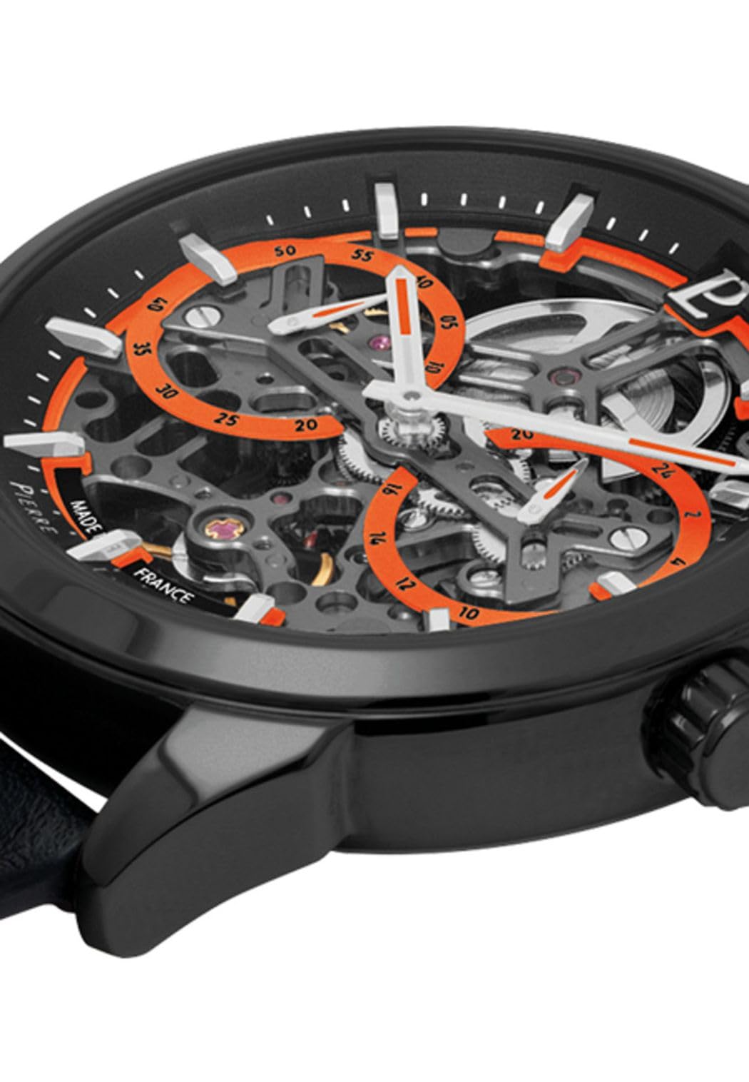 pierre-lannier-monarck-montre-automatique-homme-43-mm-acier-inoxydable-5-atm image 5