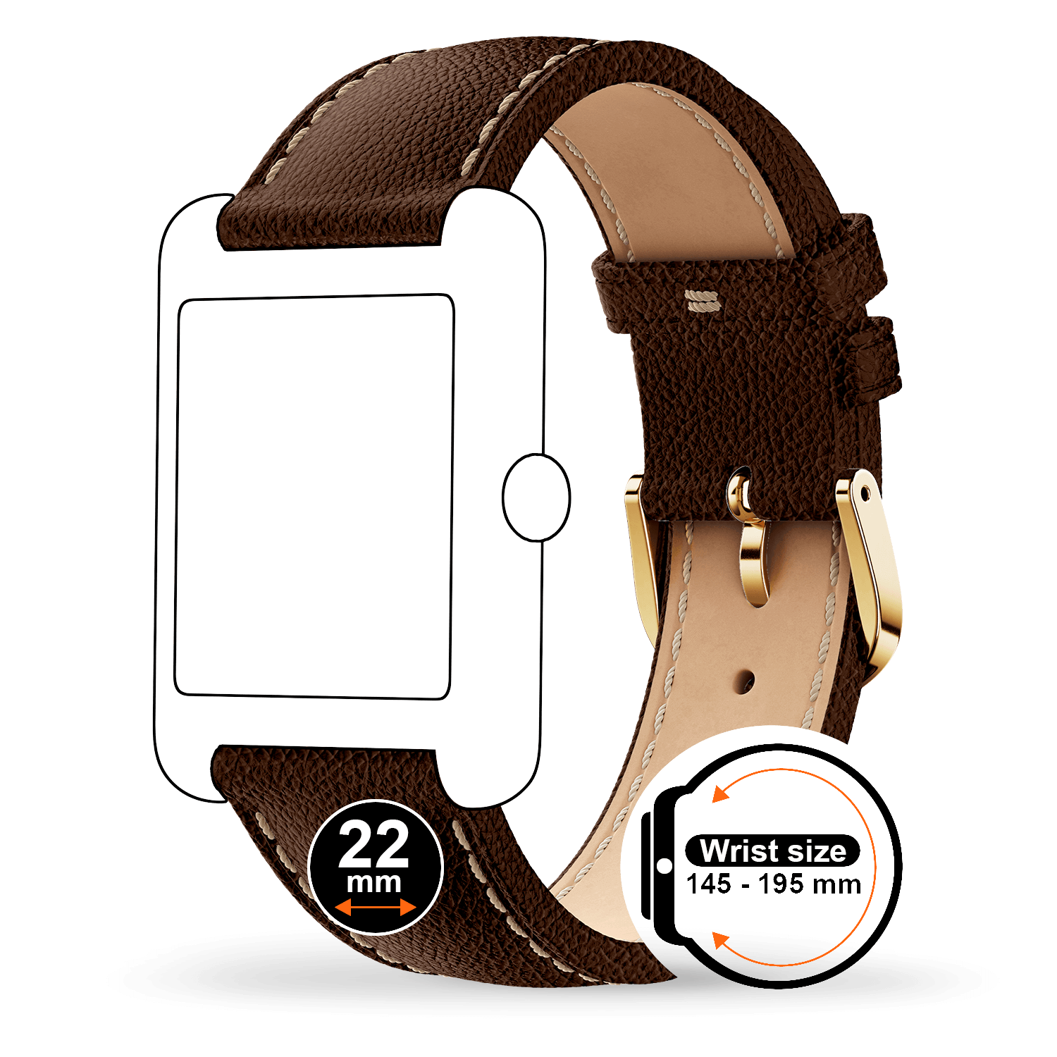 ice-watch-band-leather-22mm-bracelet-cuir-brun-chocolat-pour-tks-2-0 image 2