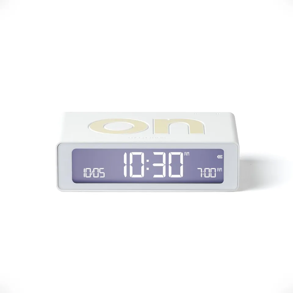 lexon-flip-mini-r-veil-de-voyage-led-tactile-blanc image 1