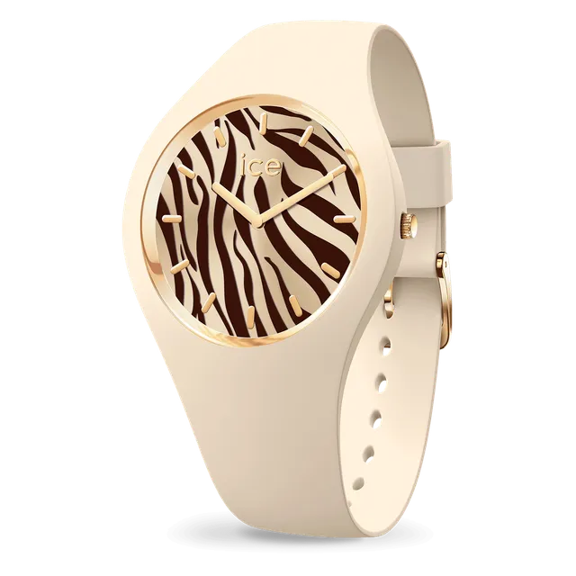 ice-watch-ice-iconic-ice-wild-almond-skin-zebra-montre-femme image 1