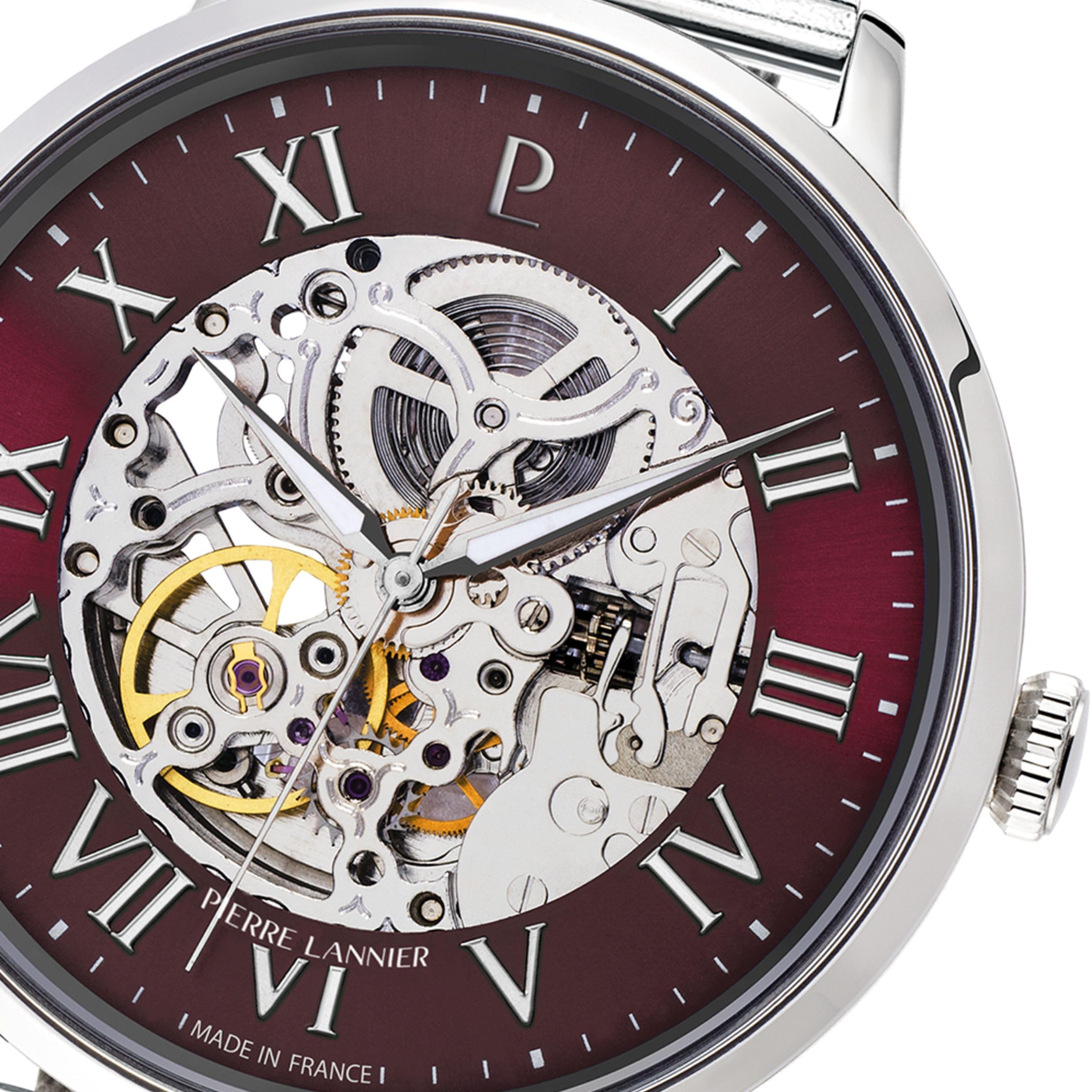 pierre-lannier-automatic-montre-automatique-42-mm-acier-inoxydable-5-atm-3 image 5