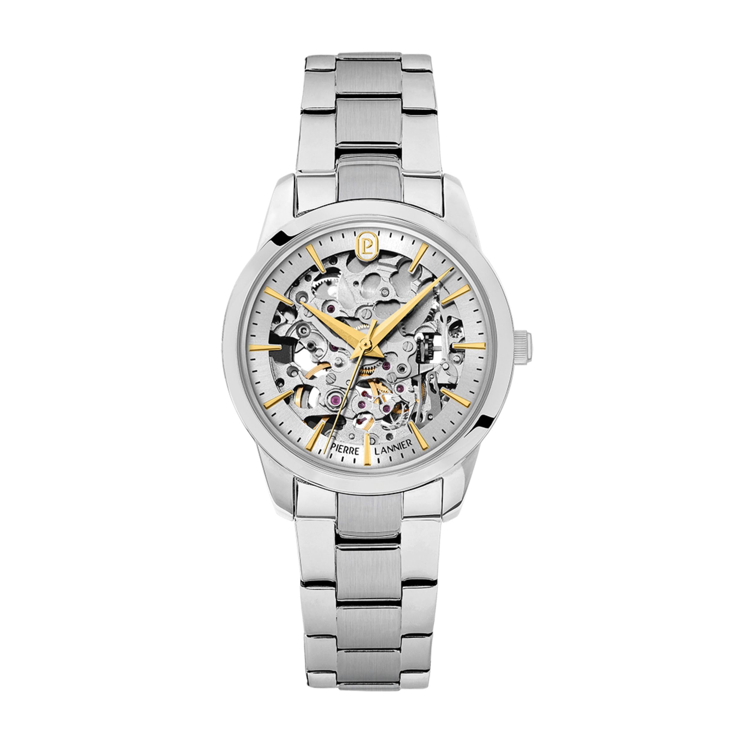 pierre-lannier-thea-montre-automatique-femme-35-5-mm-acier-inoxydable-5-atm image 1