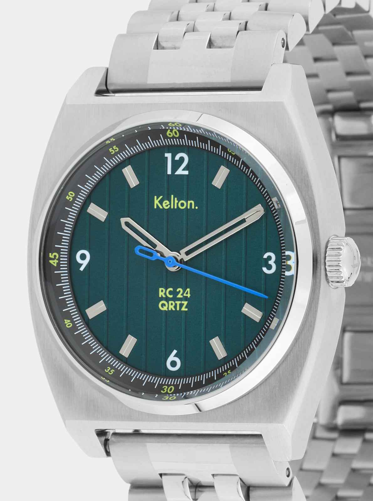 montre-kelton-rc24-electric-quartz-verte-bracelet-jubilee image 7