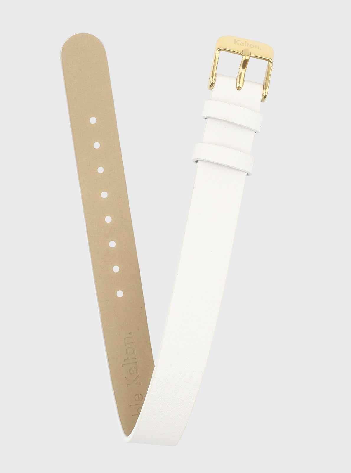 bracelet-kelton-colorama-cuir-14mm-blanc-boucle image 1
