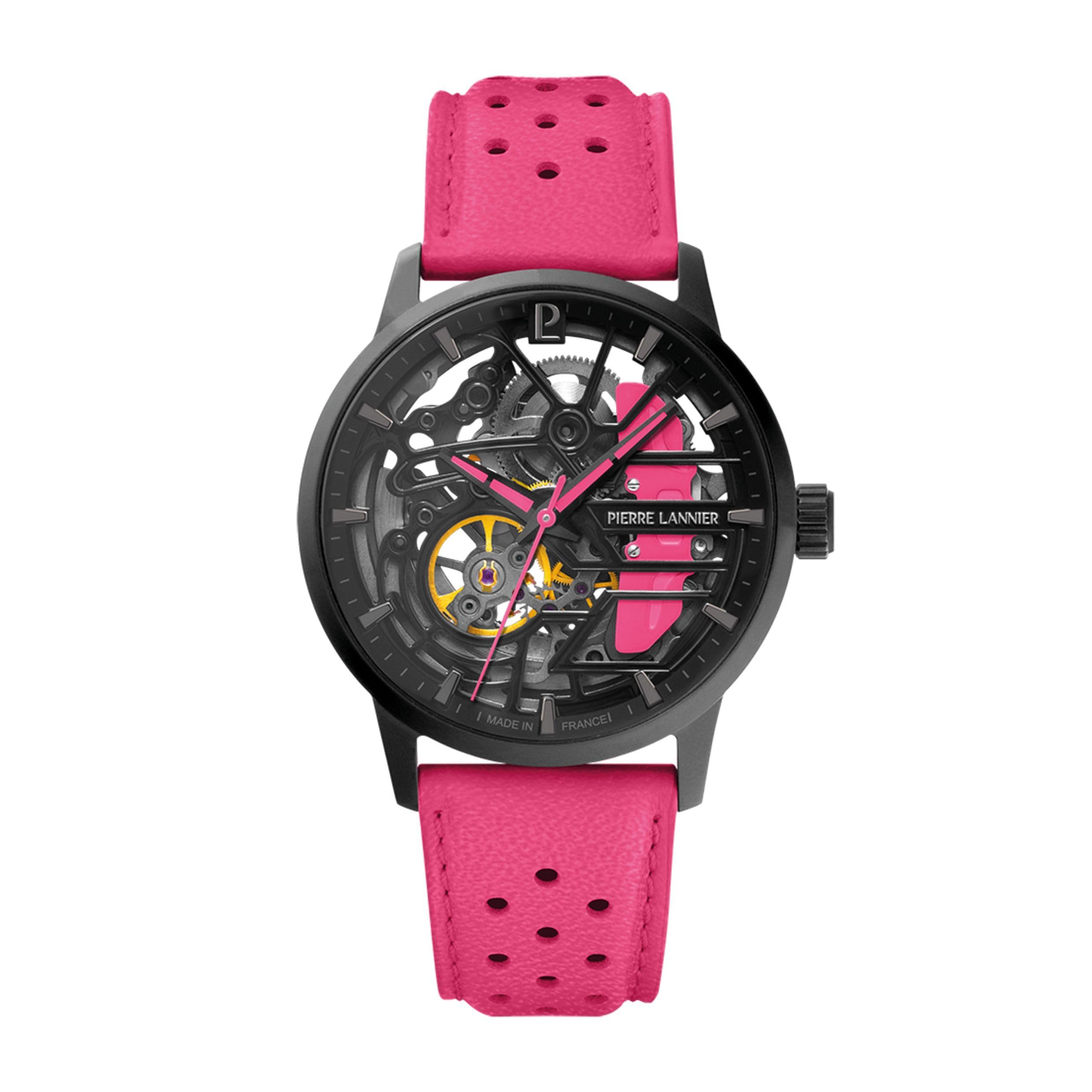 pierre-lannier-paddock-montre-automatique-39-mm-acier-inoxydable-5-atm image 1