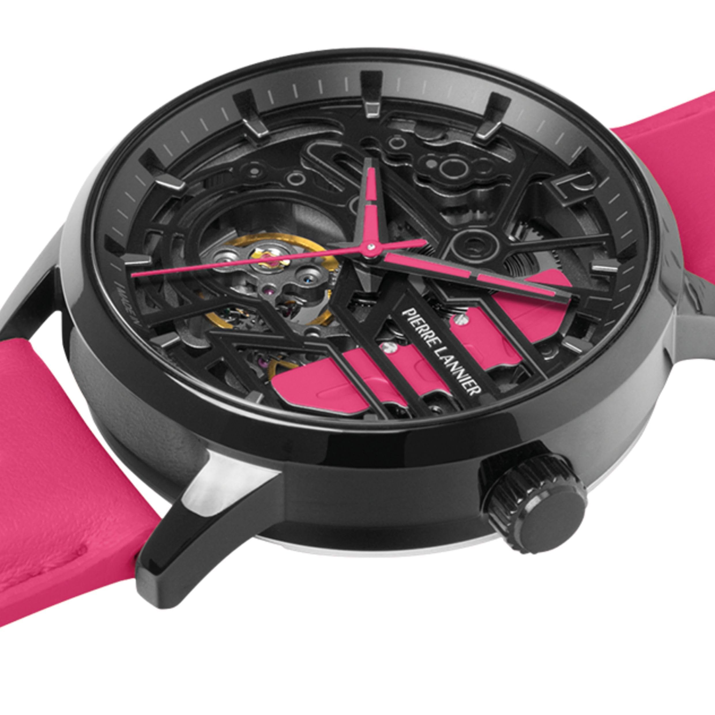 pierre-lannier-paddock-montre-automatique-39-mm-acier-inoxydable-5-atm image 4