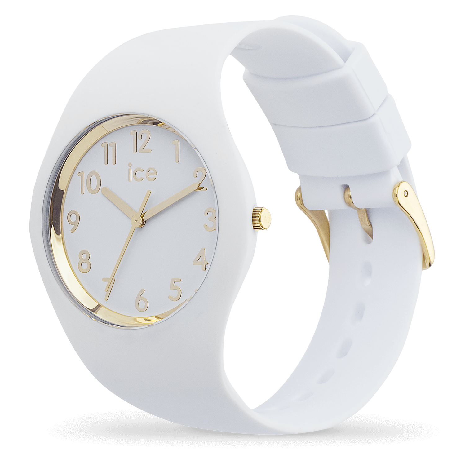 ice-watch-ice-glam-white-gold-montre-femme-blanche-et-dor-e image 2