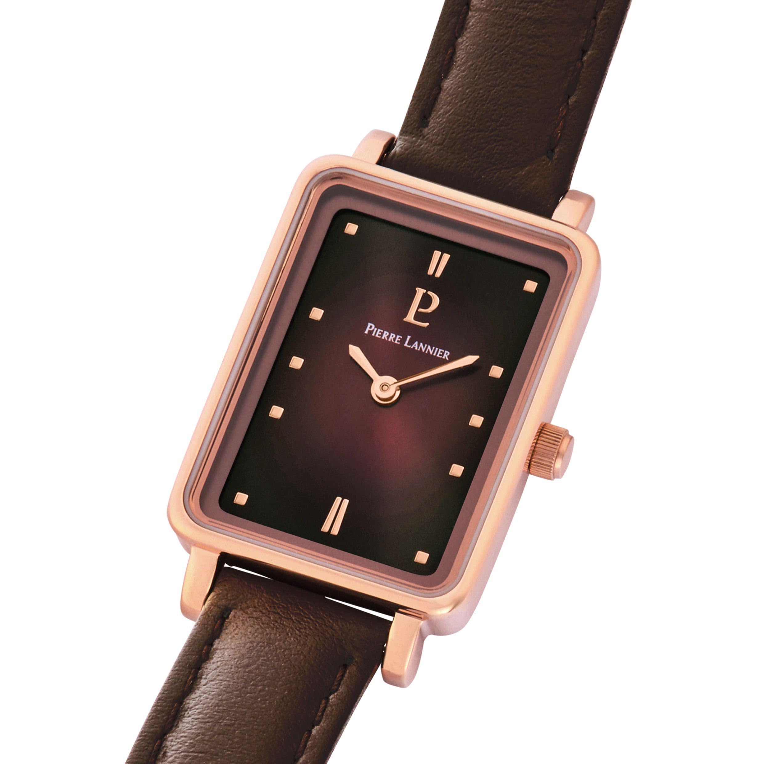 pierre-lannier-ariane-montre-femme-acier-et-cuir-21-mm-3-atm image 3