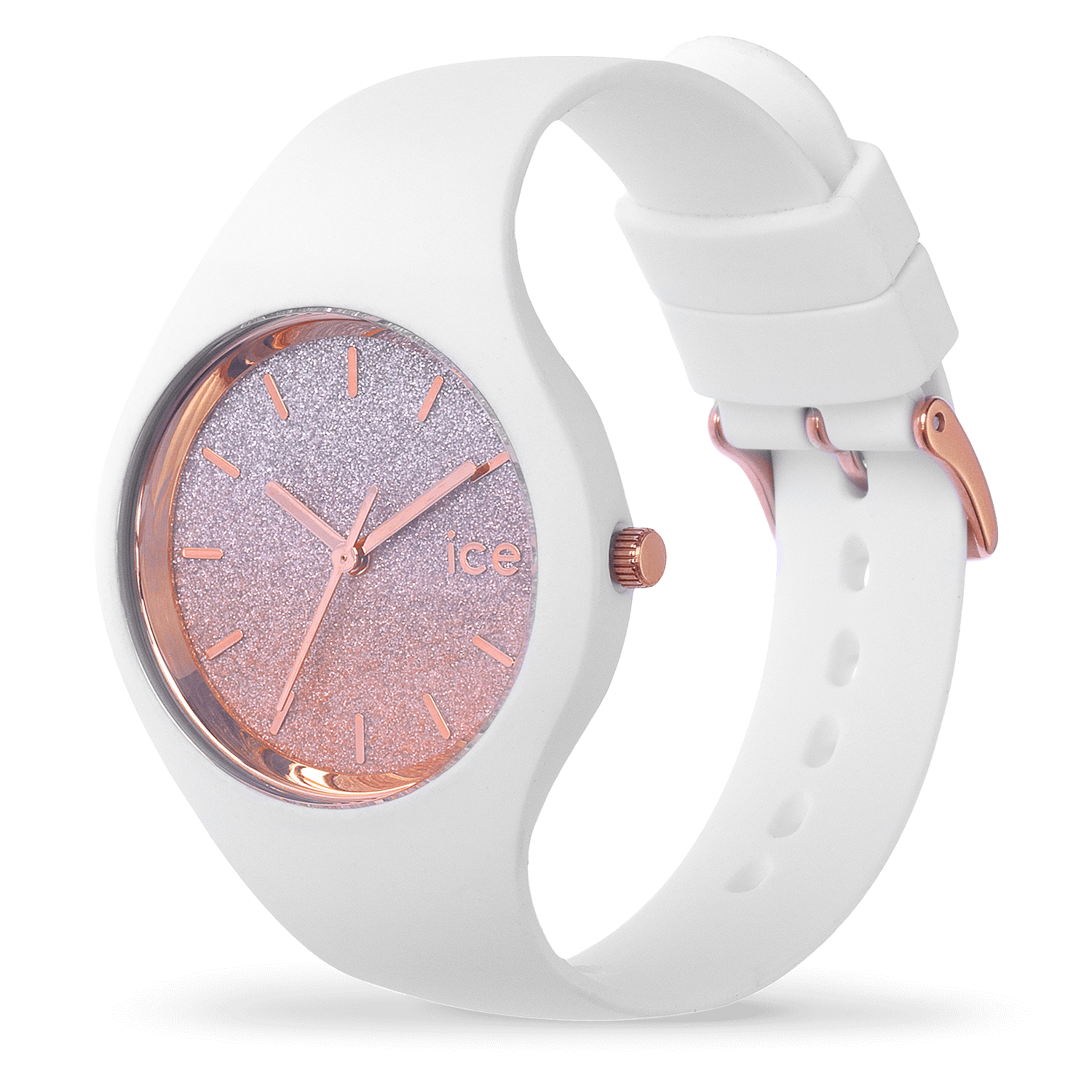 ice-watch-ice-lo-blanche-petite-montre-femme-paillettes-rose-gold image 2