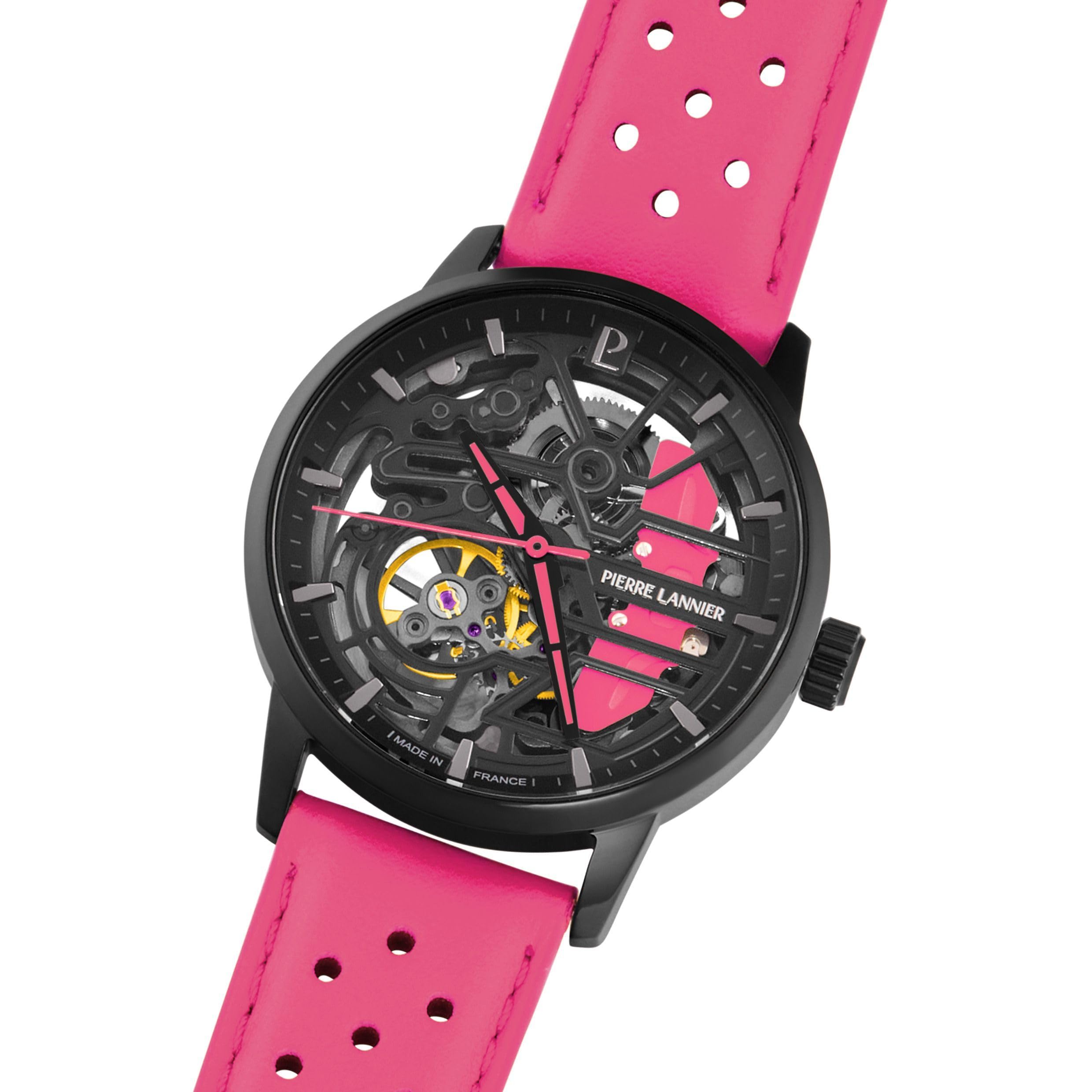 pierre-lannier-paddock-montre-automatique-39-mm-acier-inoxydable-5-atm image 3