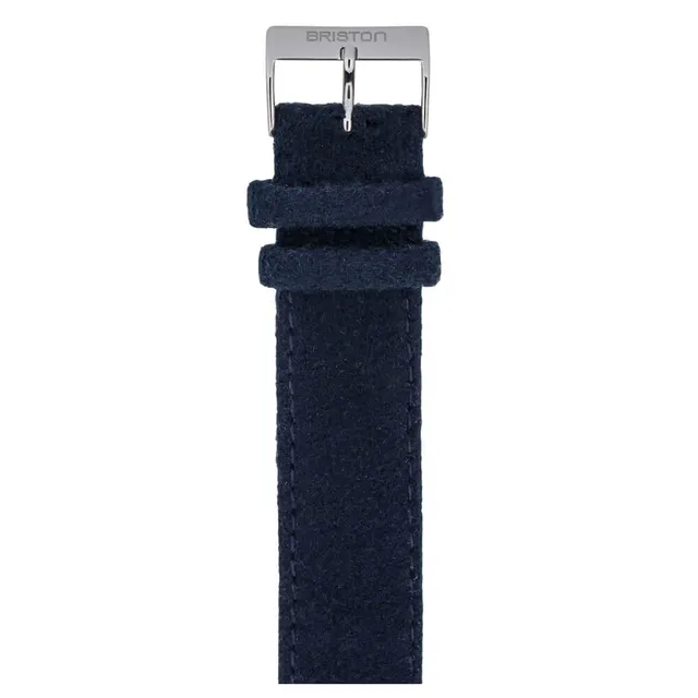 briston-bracelet-flanelle-bleu-marine-20-mm image 1
