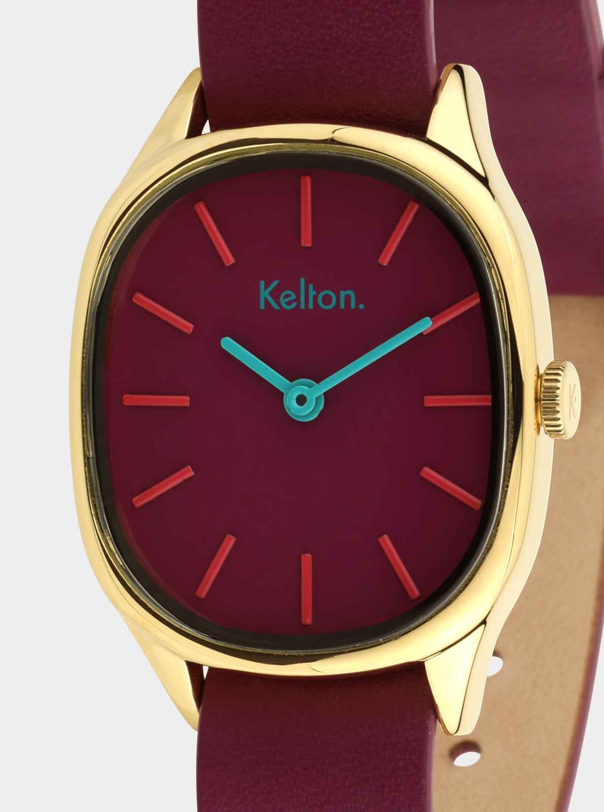 kelton-colorama-prune-coffret-montre-bracelet-cuir-offert-dition-limit-e image 4