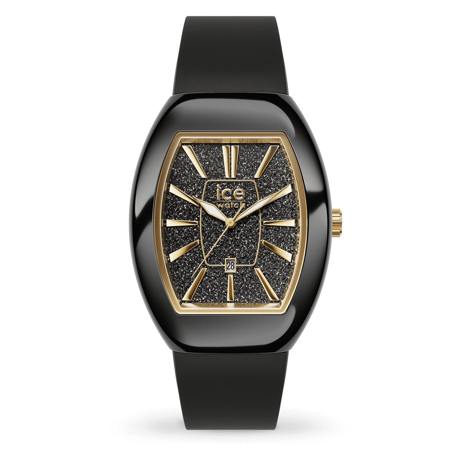 ice-watch-ice-dome-black-glitter-gold-montre-femme-paillettes image 1