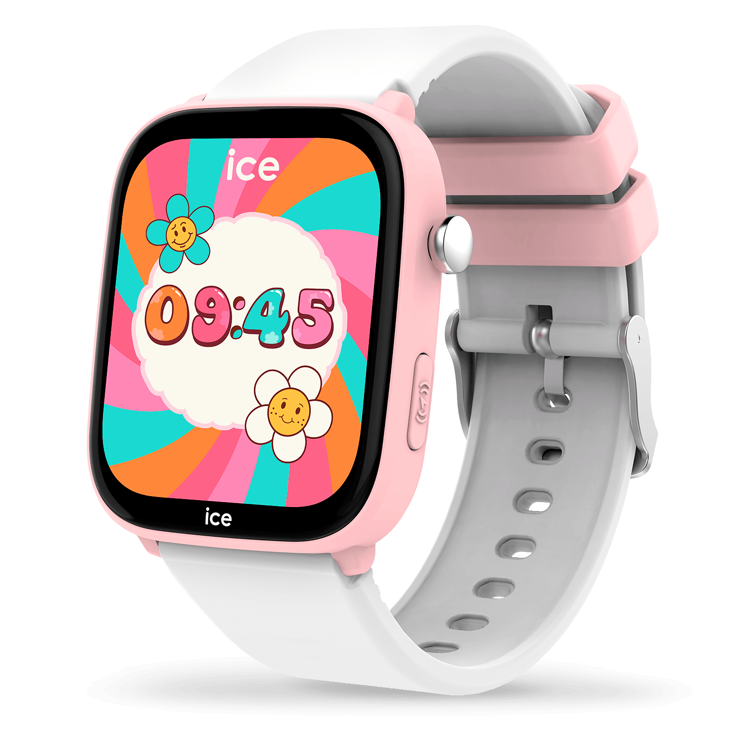 ice-watch-ice-smart-junior-find-hub-montre-connect-e-enfant-pink-white image 2