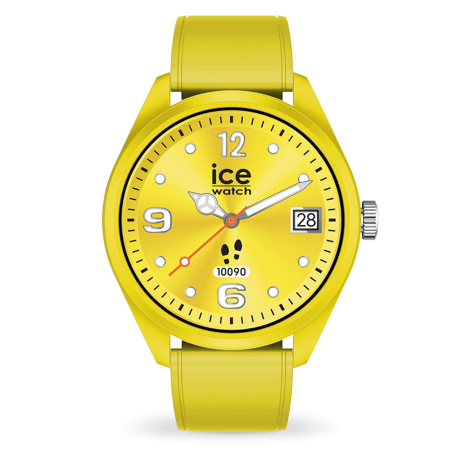 ice-watch-ice-smart-forever-yellow-montre-connect-e-solaire-amoled-jaune image 1
