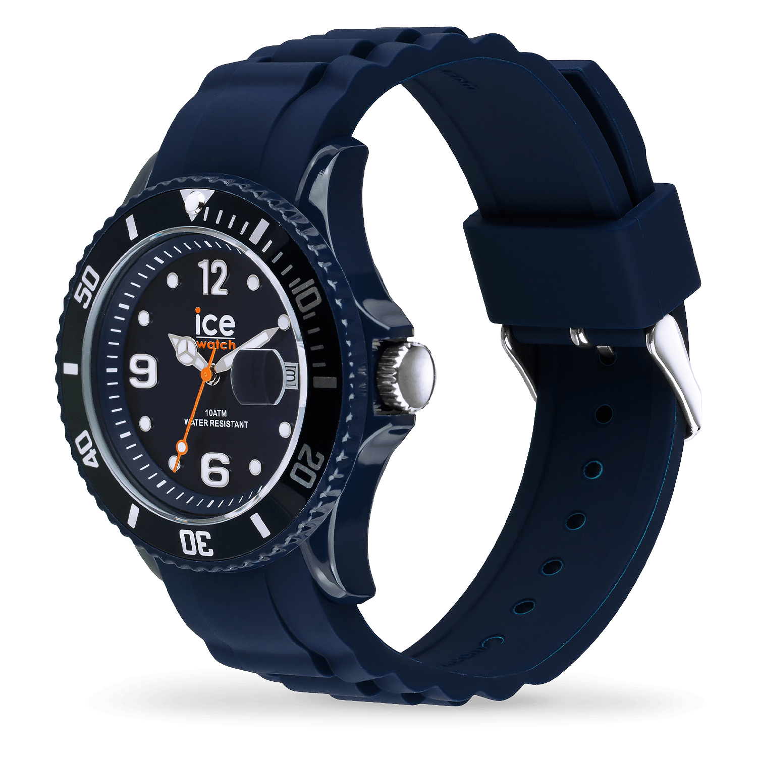 ice-watch-ice-forever-dark-blue-montre-mixte-silicone-bleu-dateur image 2