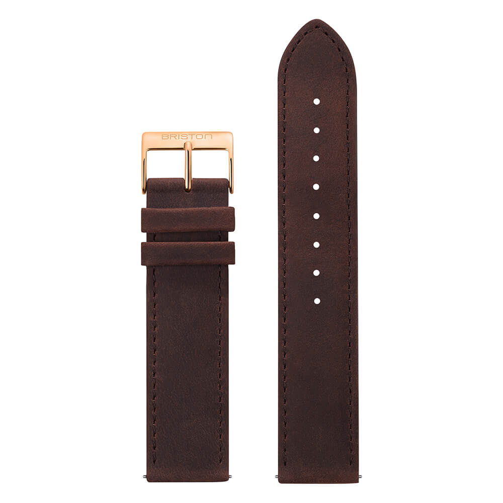 briston-bracelet-cuir-vintage-chocolat-20-mm image 2