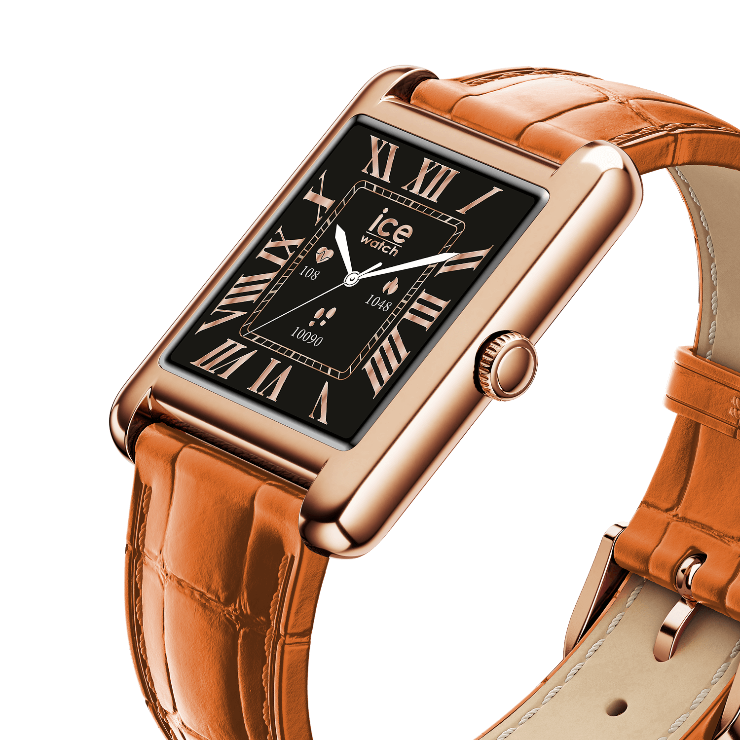 ice-watch-ice-smart-tks-2-0-rectangulaire-1-41-rose-gold-cognac-montre-connect-e image 4