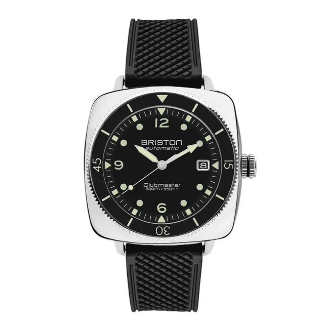 briston-clubmaster-legend-diver-automatique-40-mm-acier-noir image 1