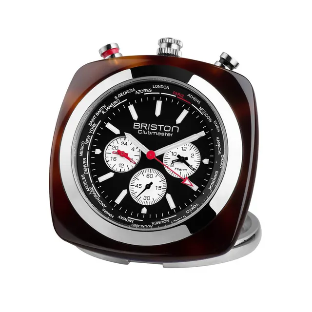 briston-clubmaster-travel-clock-r-veil-de-voyage-50-mm-noir image 1
