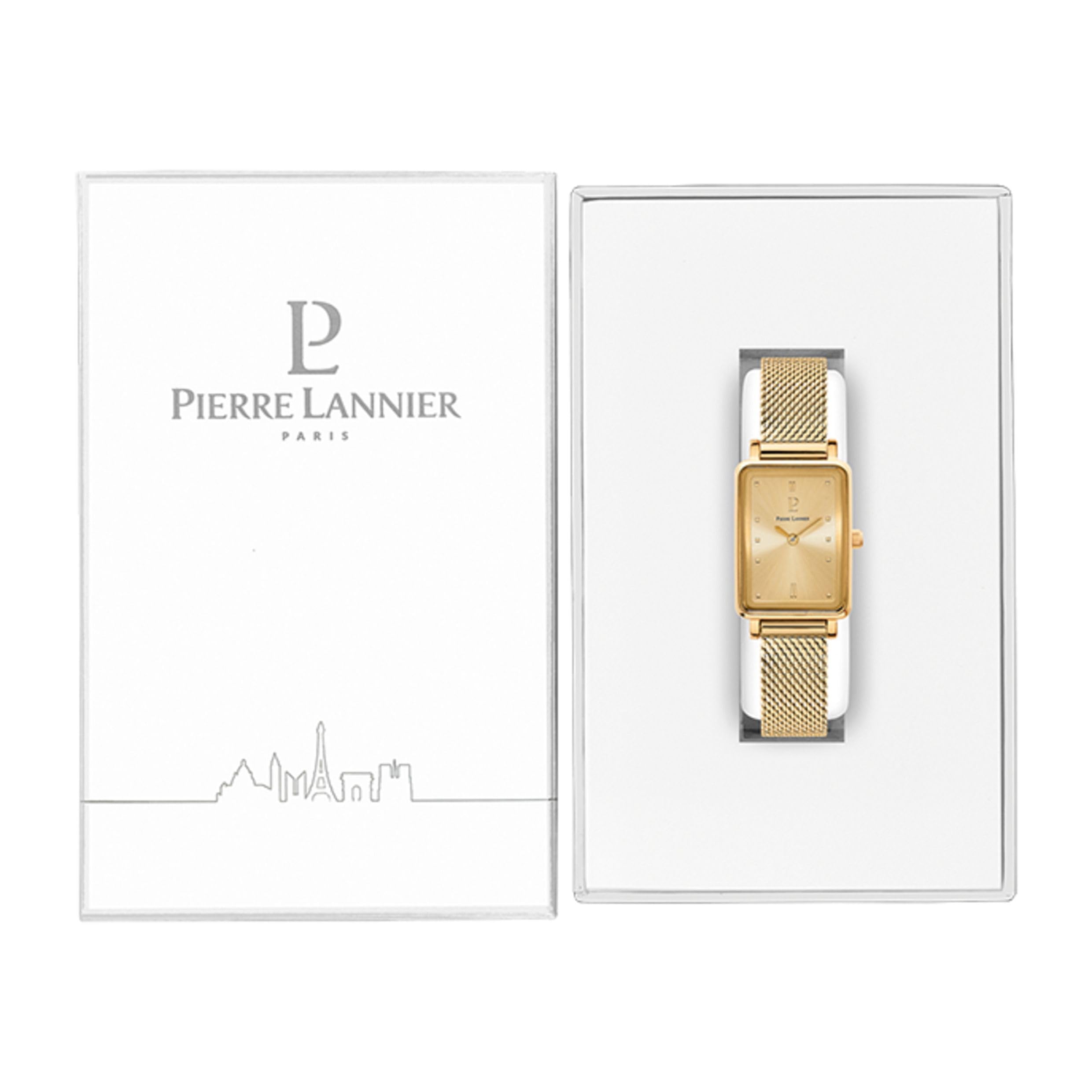 pierre-lannier-montre-ariane-quartz-acier-inoxydable-28-4-mm-3-atm image 5
