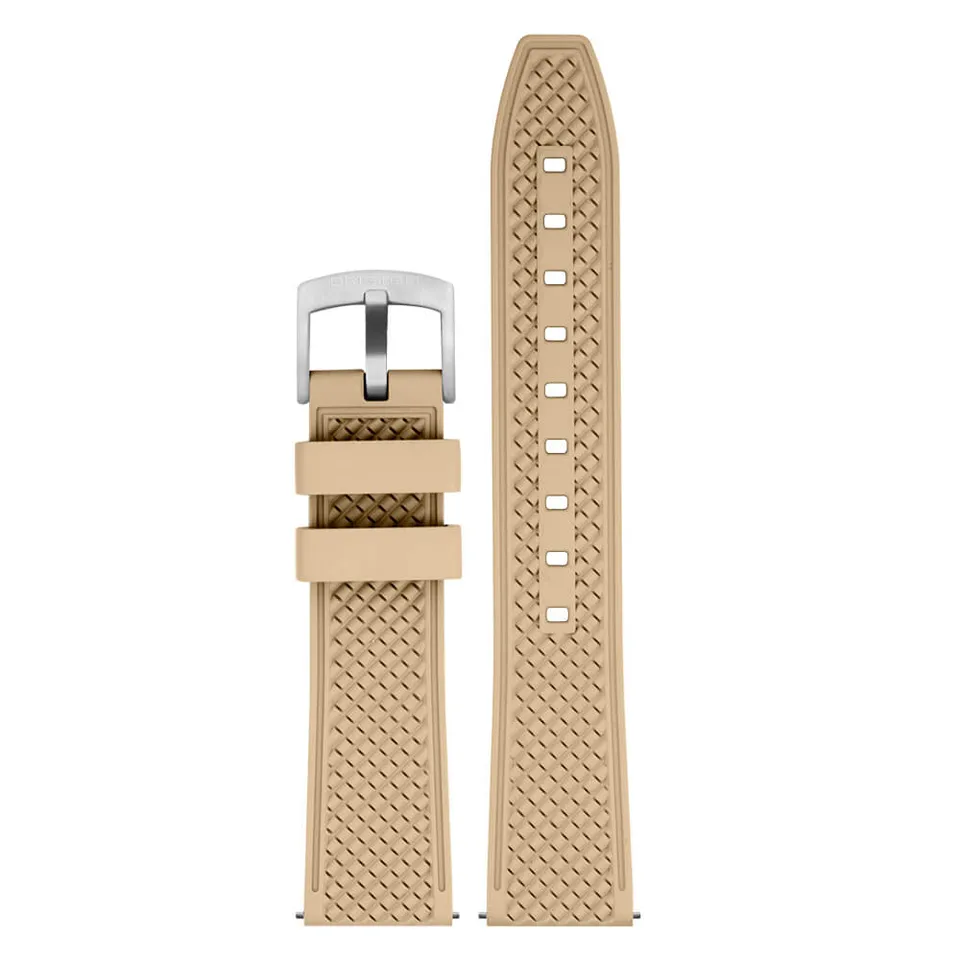 briston-bracelet-rubber-fkm-20-mm-kaki-caoutchouc-fluocarbon-interchangeable image 1