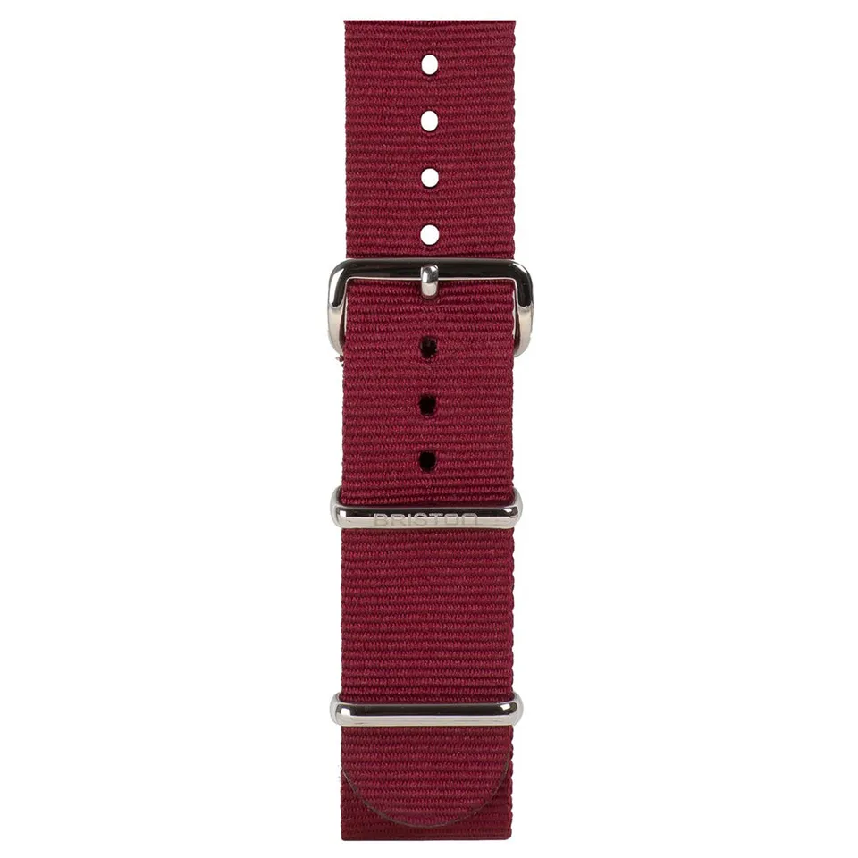 briston-bracelet-nato-nylon-20-mm-bordeaux-interchangeable image 1