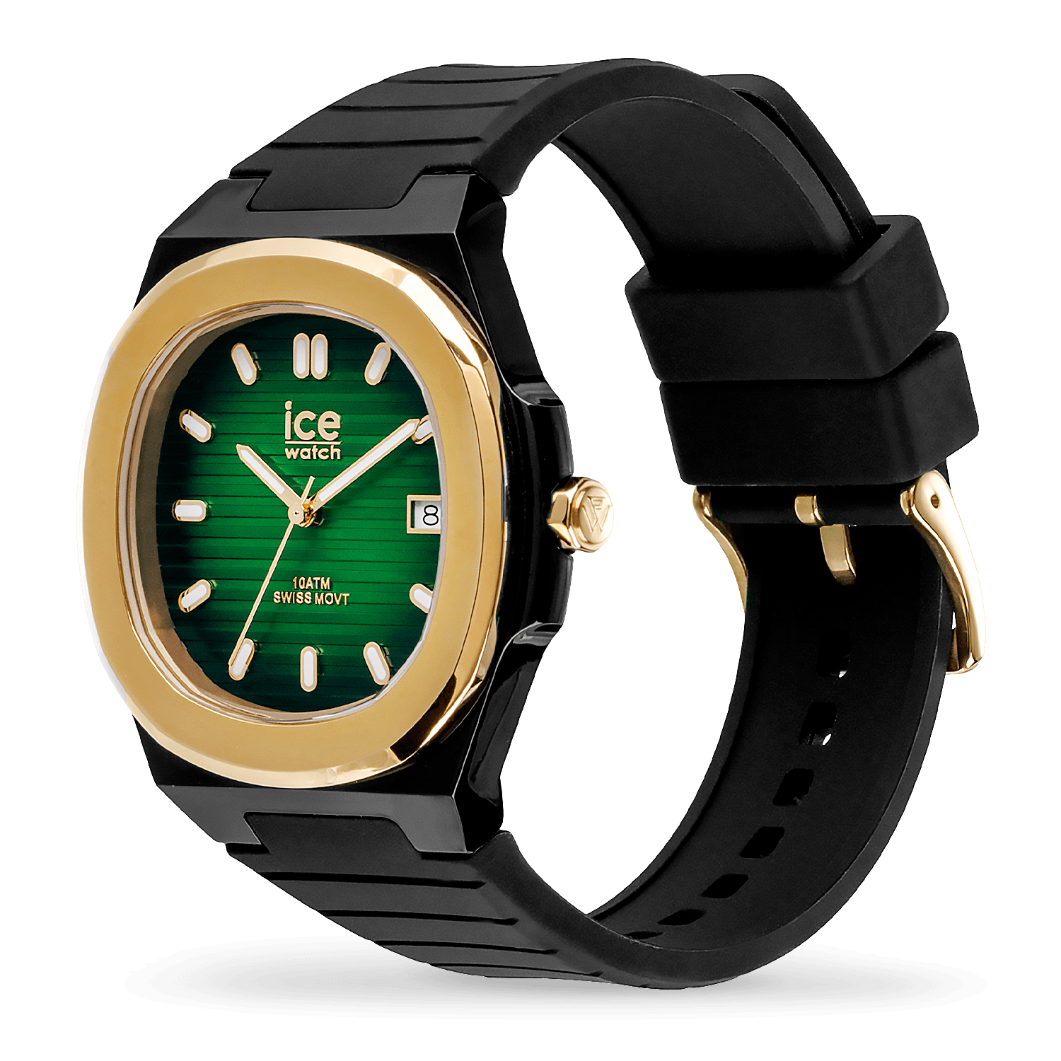 ice-watch-ice-power-pw7-montre-cadran-vert-bracelet-noir image 2