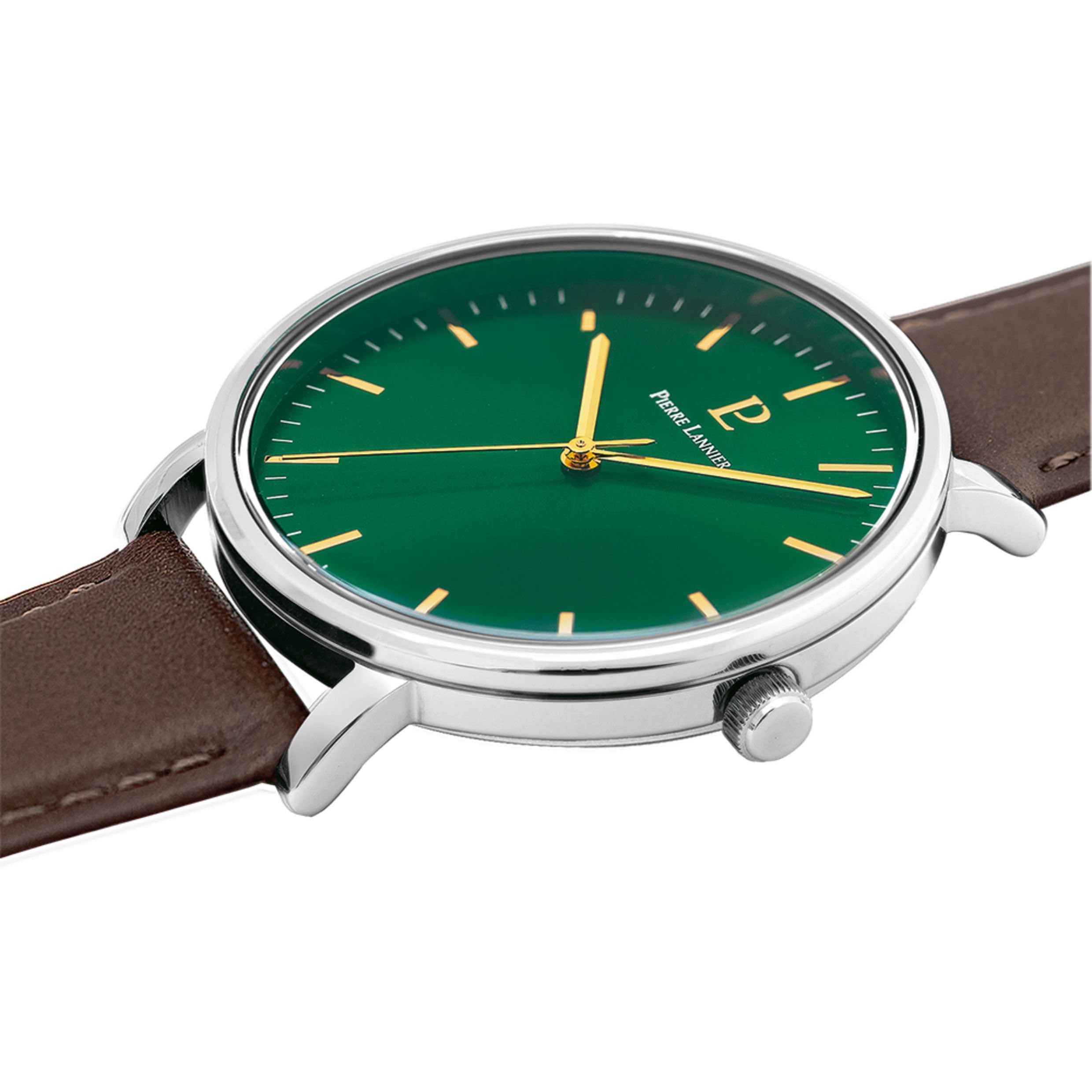 pierre-lannier-essential-40-5-mm-montre-homme-acier-inoxydable-quartz-5-atm image 2