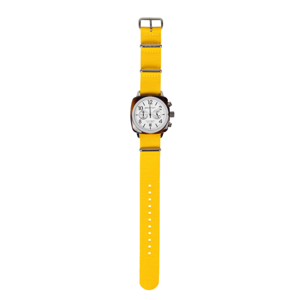 briston-bracelet-type-nato-jaune-20-mm image 2