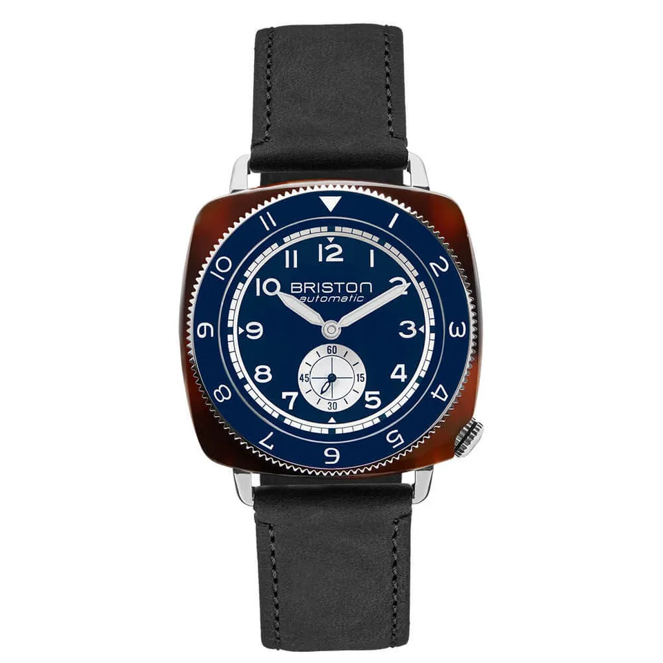 briston-clubmaster-legend-petite-seconde-bleu-marine-39-mm-automatic image 1