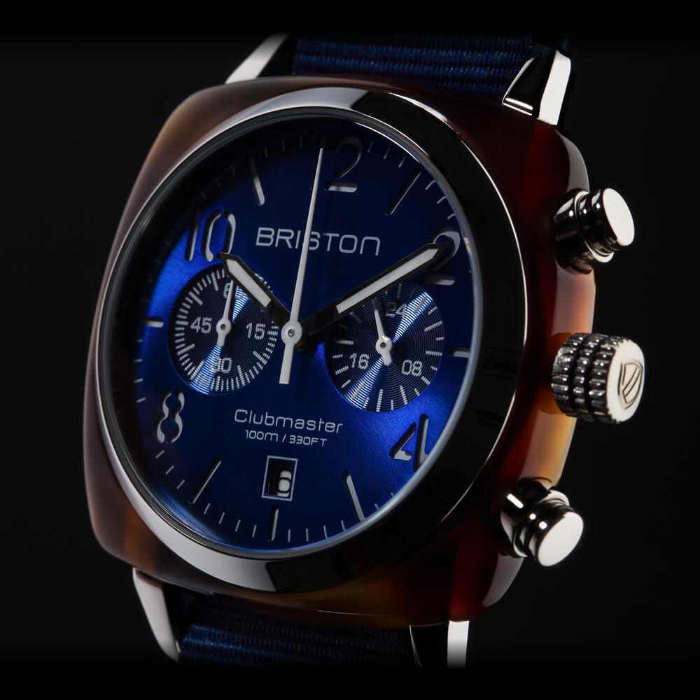 briston-clubmaster-classic-chrono-40-mm-bleu-marine image 5