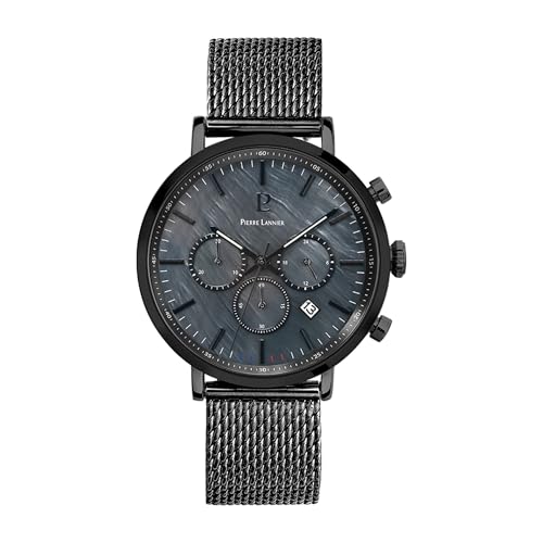 pierre-lannier-chronographe-baron-43-mm-acier-inoxydable-5-atm-montre-quartz image 6