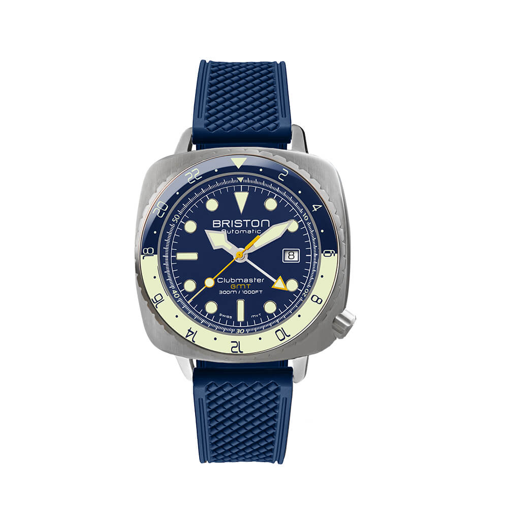briston-bracelet-rubber-fkm-20-mm-bleu-marine-mat image 4