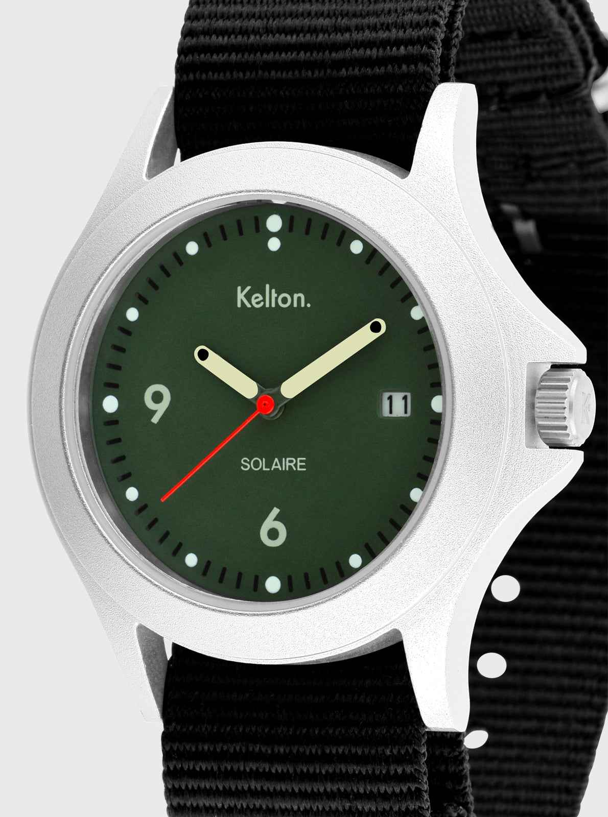 kelton-solaire-soleil-vert-montre-solaire-bracelet-nato image 6