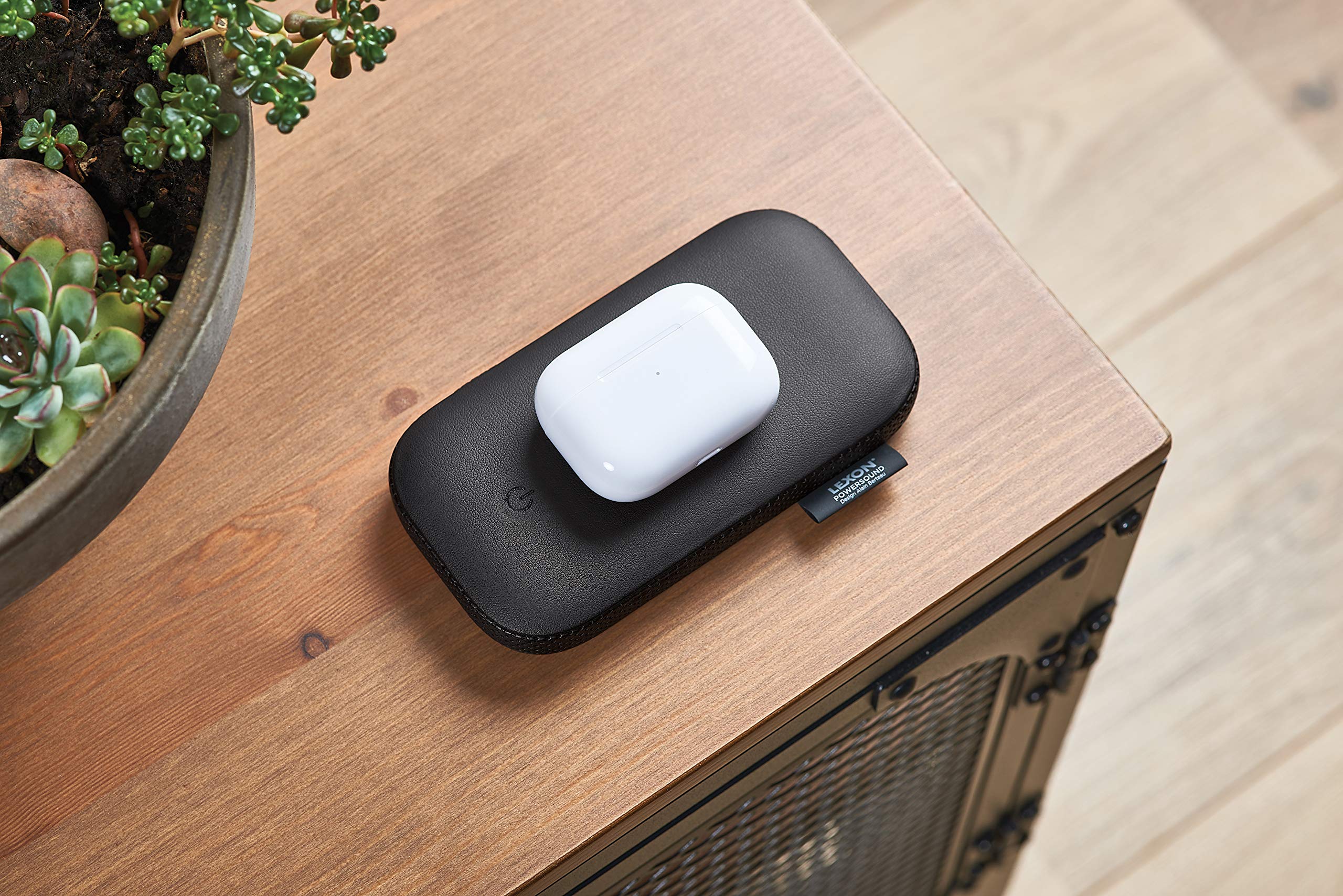 lexon-powersound-batterie-externe-induction-5000-mah-enceinte-bluetooth-360-noir image 6