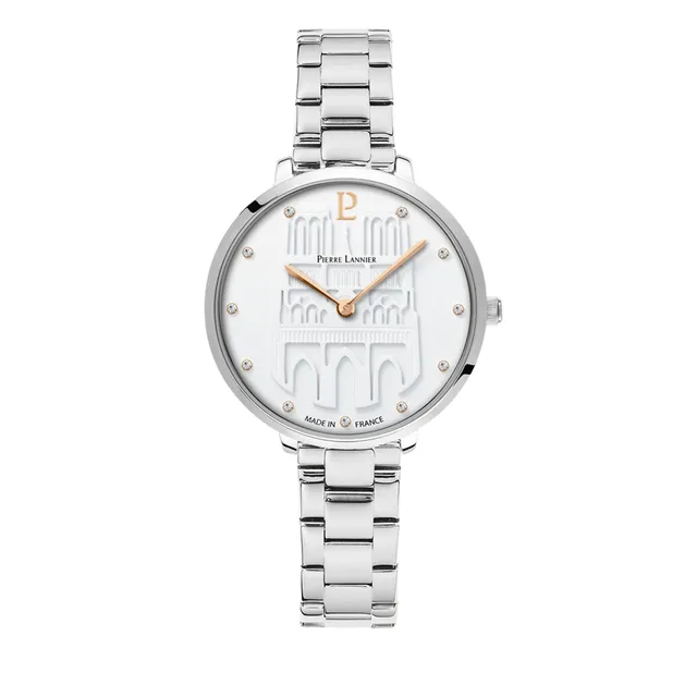 pierre-lannier-coeur-battant-montre-femme-33-mm-acier-inoxydable-5-atm image 1