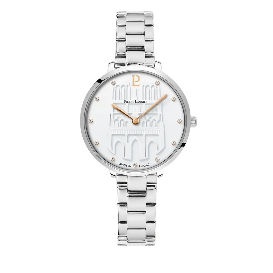 pierre-lannier-coeur-battant-montre-femme-33-mm-acier-inoxydable-5-atm image 1