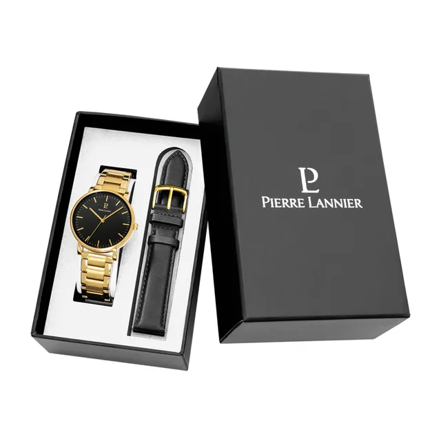 pierre-lannier-essential-montre-quartz-40-5-mm-acier-inoxydable-5-atm-2 image 1