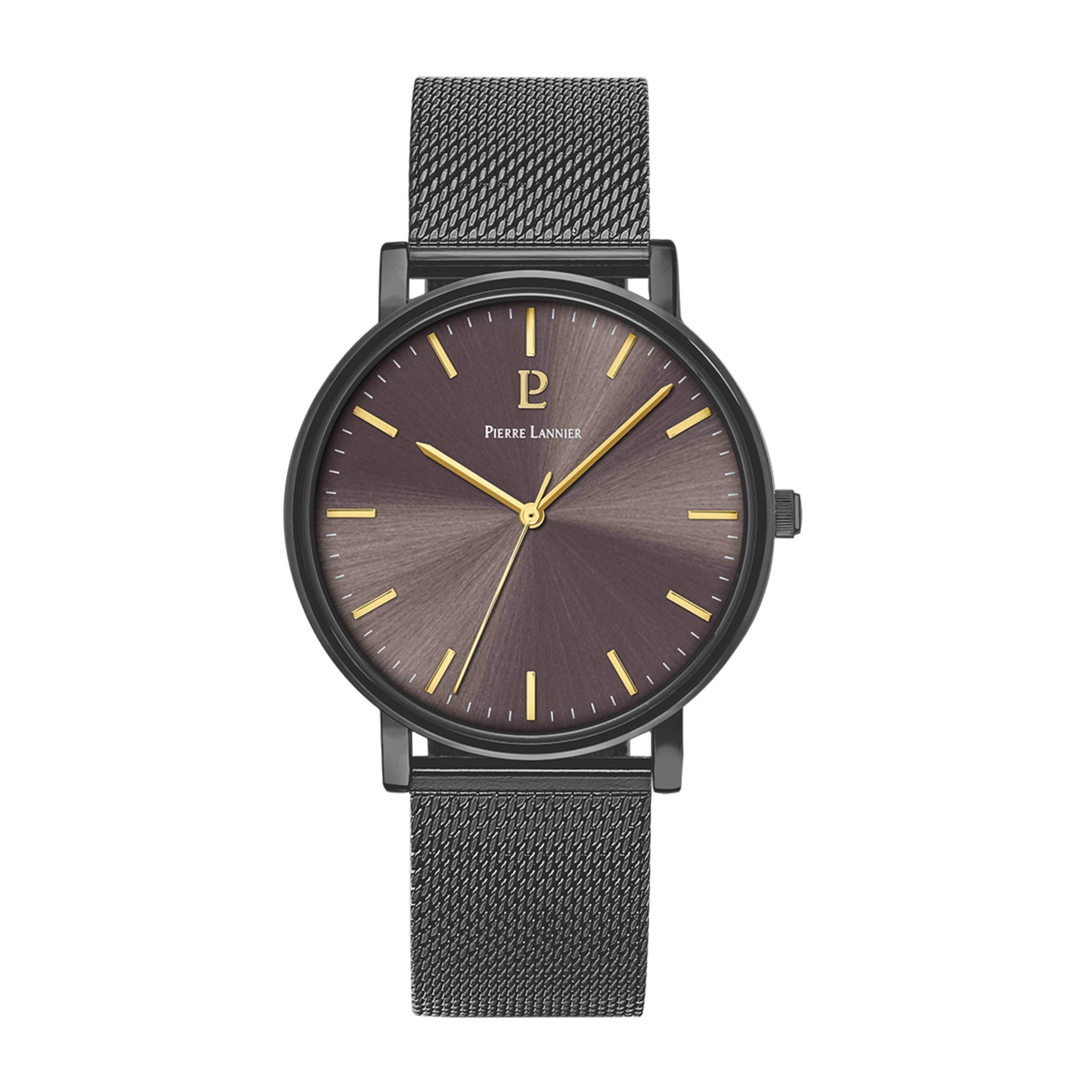 pierre-lannier-essential-montre-acier-inoxydable-40-5-mm-5-atm image 1